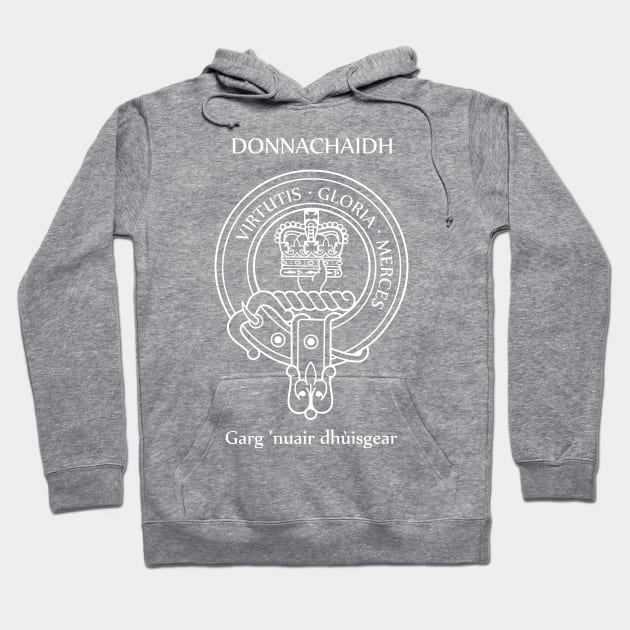 Clan Donnachaidh (Robertson) Crest Badge Hoodie by Taylor'd Designs